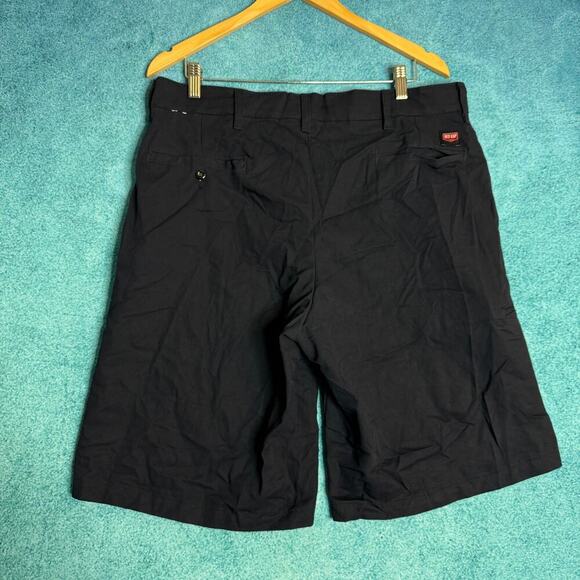 Red Kap Work Shorts Mens 38 Navy Blue Utility Industrial Workwear Made Mexico - Picture 11 of 15